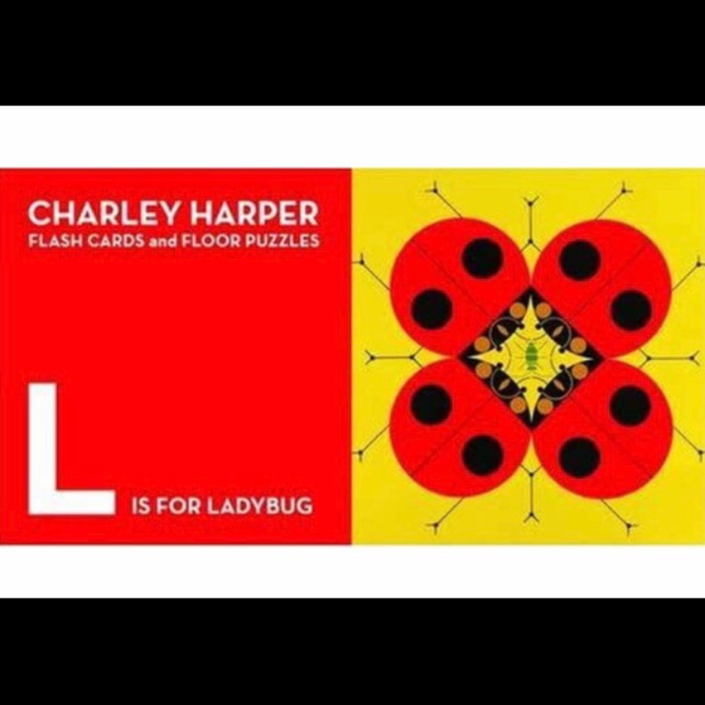 Complete Charley Harper Flash Cards &Floor Puzzles